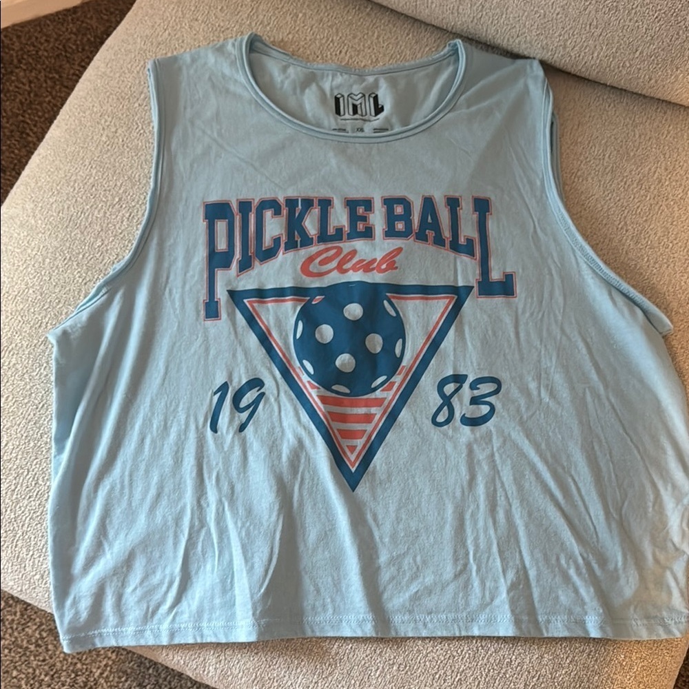 Pickle Ball Club Graphic Tank Top